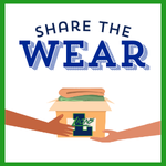 Share the Wear - arms holding box of clothes